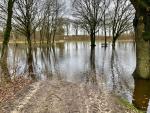 Hochwassersituation in Haselünne - Stand 03.01.2024