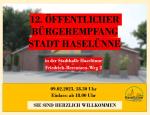 12. Öffentlicher Bürgerempfang - Stadt Haselünne