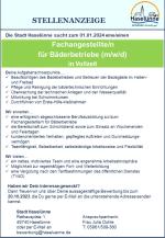 Fachangestellte/r für Bäderbetriebe (m/w/d)