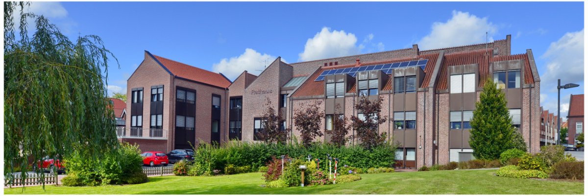 Rathaus Haselünne mit neuem Anbau