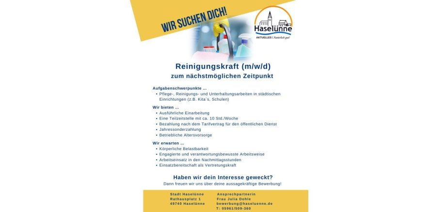 Kopie von Kopie von Yellow White Job Post / Vacancy / Announcement Flyer (Instagram-Beitrag (Quadratisch)) (Facebook-Beitrag) (Arbeitsblatt) (Facebook-Beitrag (Querformat)) - 1